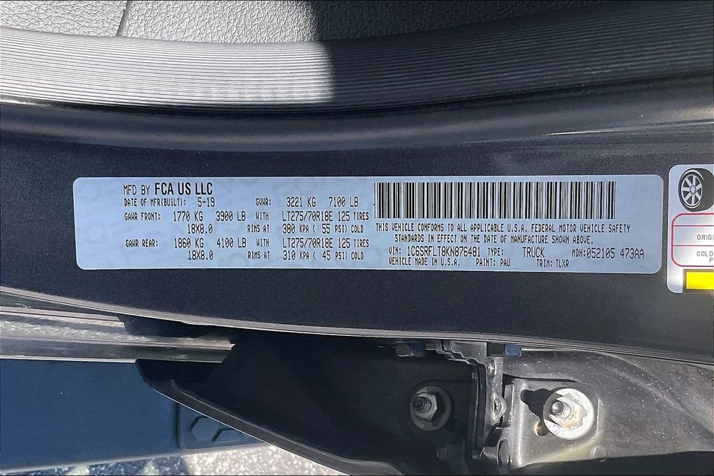 Used 2019 RAM 1500 Rebel w/ Rebel Level 2 Equipment Group AWD/4WD image 36