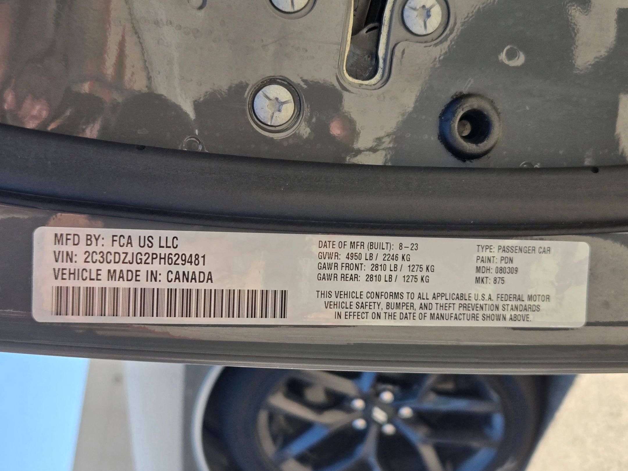 Used 2023 Dodge Challenger GT w/ Plus Package image 10