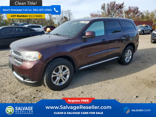 Used 2012 Dodge Durango SXT w/ Popular Equipment Group