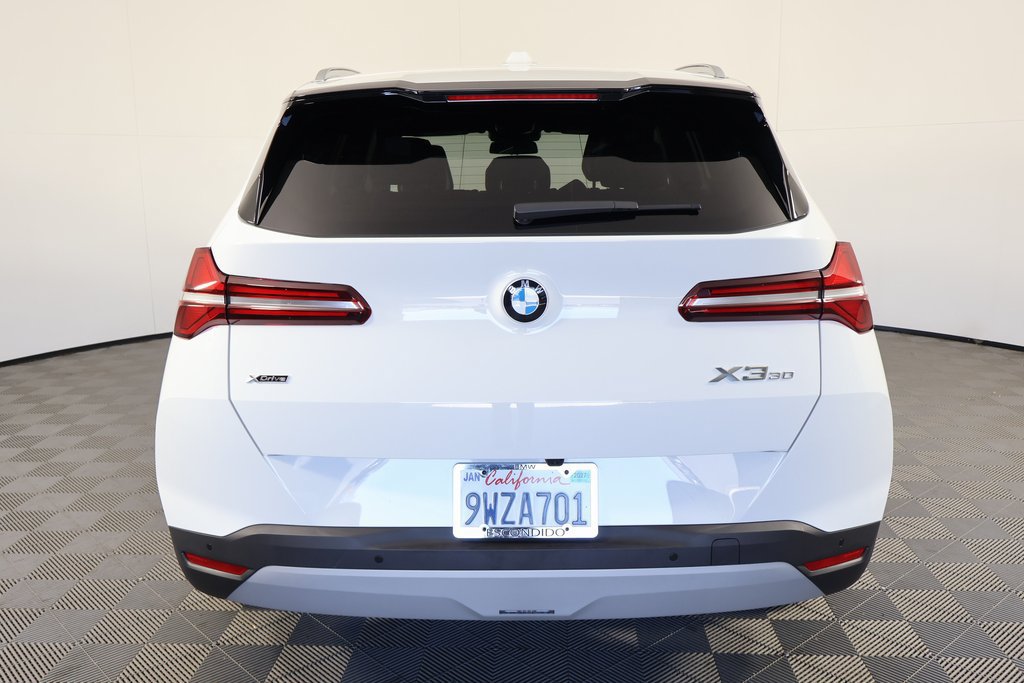 Used 2025 BMW X3 xDrive30i w/ Convenience Package AWD/4WD image 5