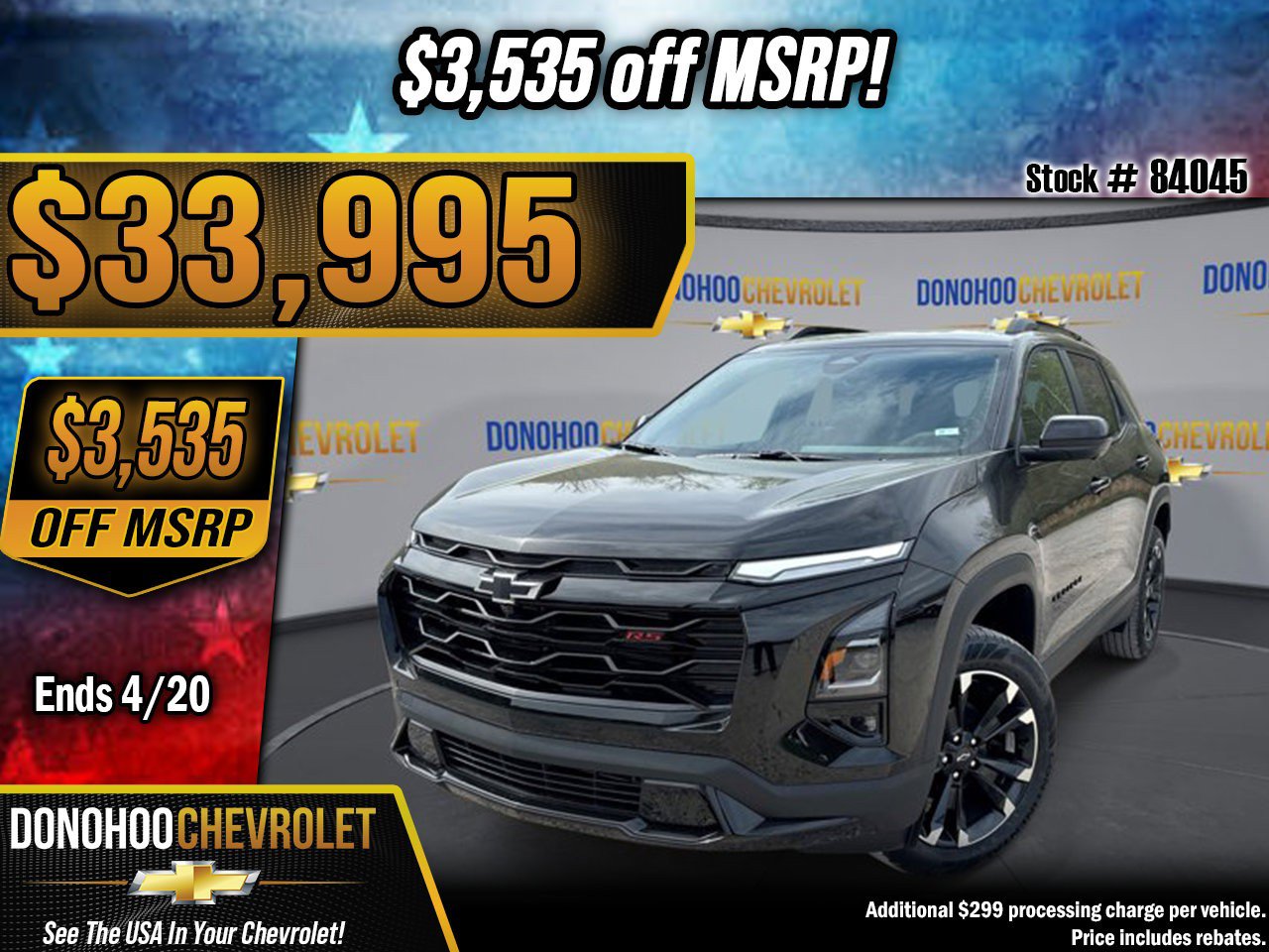 New 2026 Chevrolet Equinox RS w/ Convenience Package III image 1