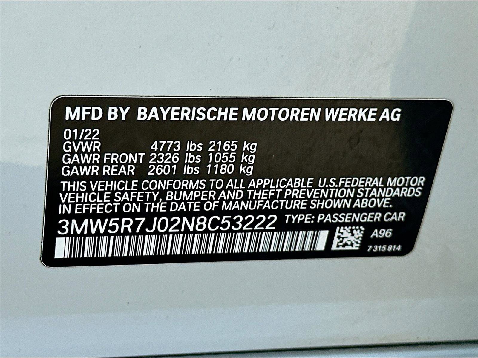 Used 2022 BMW 330i xDrive Sedan w/ Premium Package 2 image 33