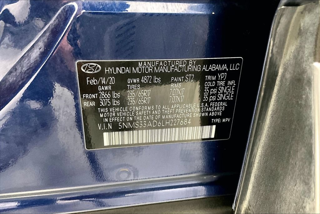 Used 2020 Hyundai Santa Fe SEL FWD image 38
