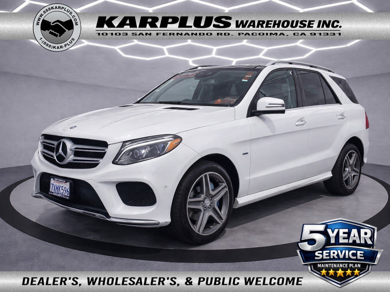 Used 2016 Mercedes-Benz GLE 550e 4MATIC w/ Lighting Package image 1
