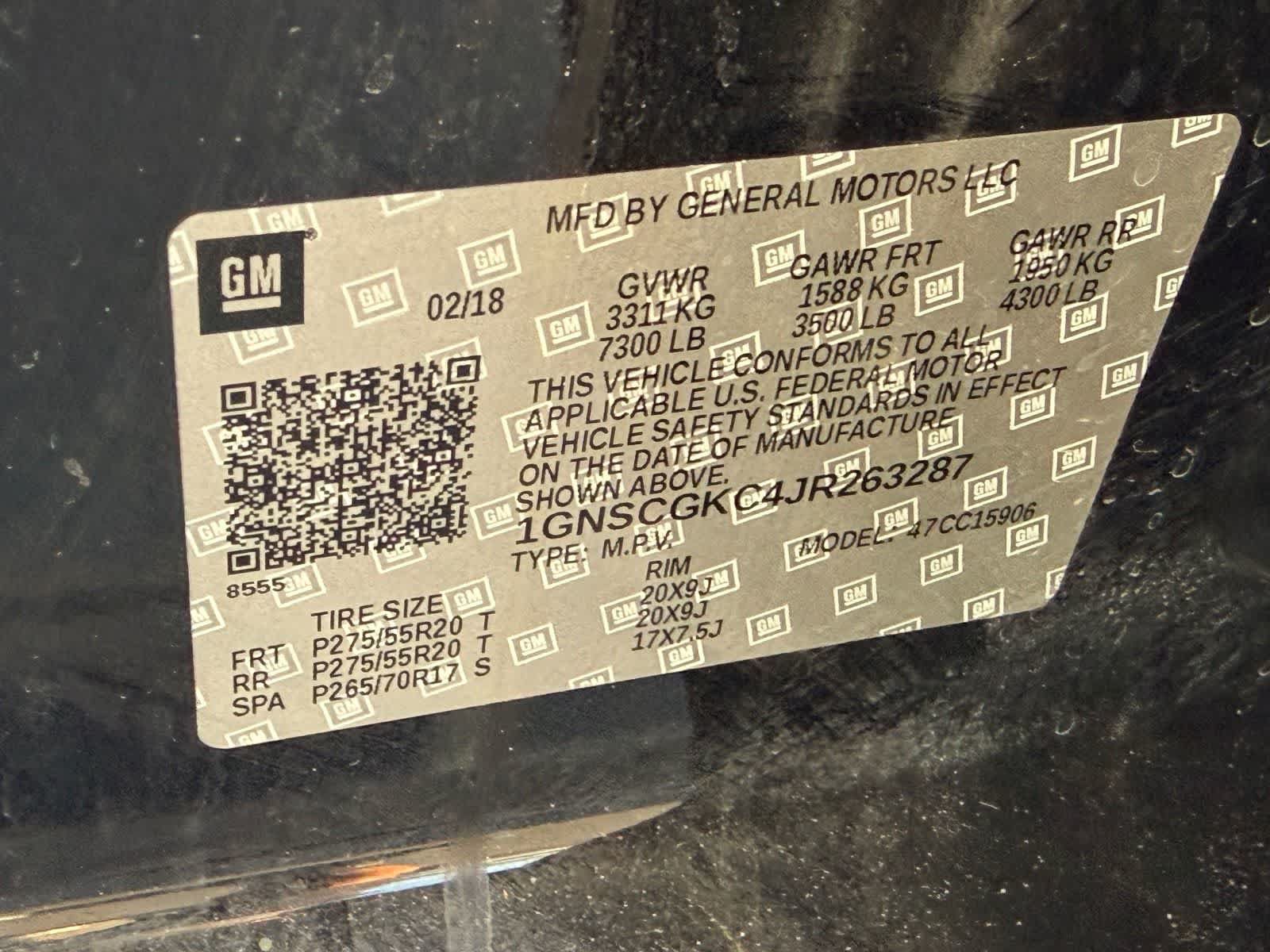 Used 2018 Chevrolet Suburban LS w/ All-Season Package RWD image 30
