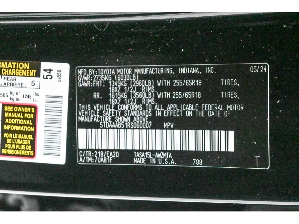 Used 2024 Toyota Grand Highlander XLE image 50