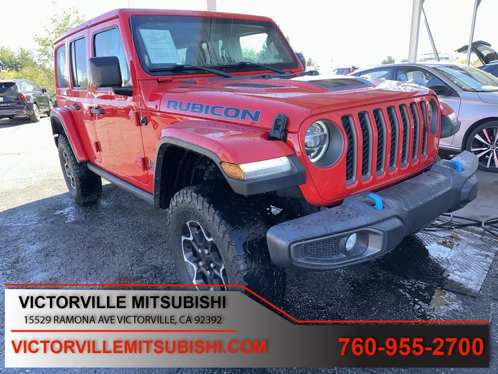 Used 2021 Jeep Wrangler Unlimited Rubicon 4xe image 1