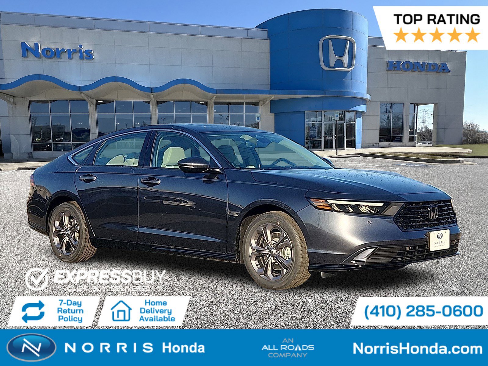 New 2025 Honda Accord EX-L image 1