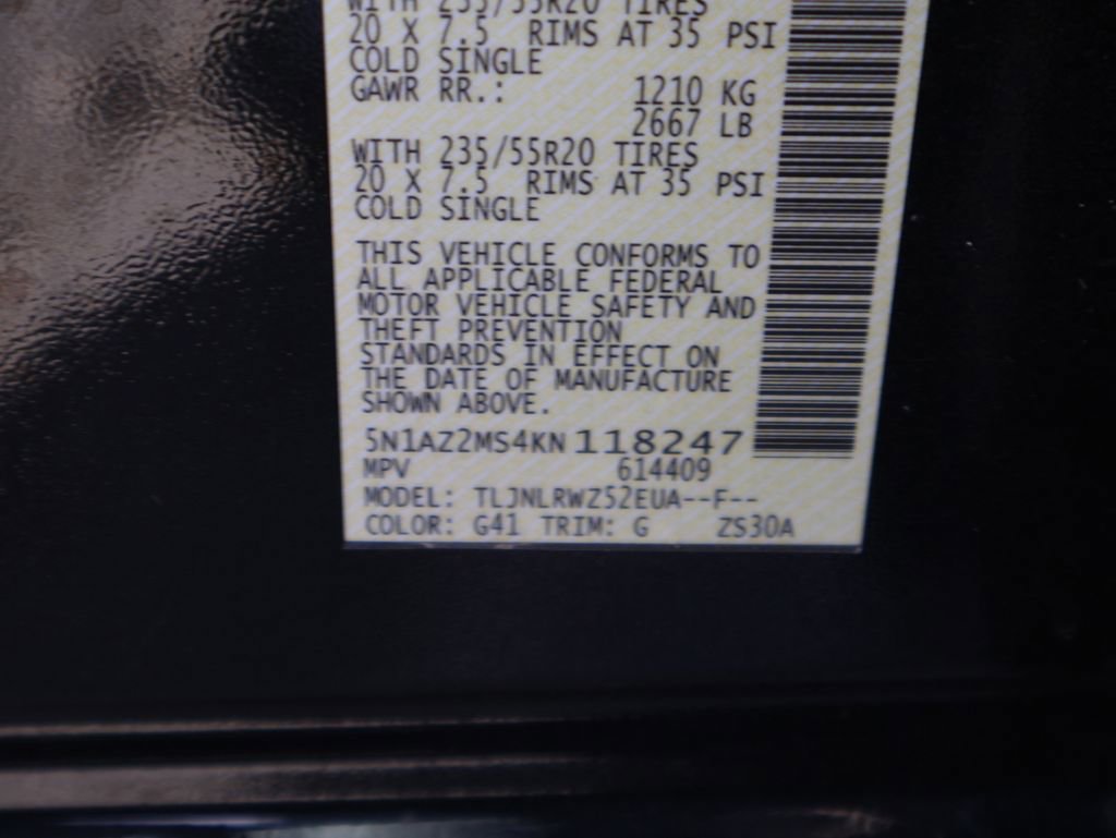 Used 2019 Nissan Murano SL w/ SL Technology Package AWD/4WD image 41