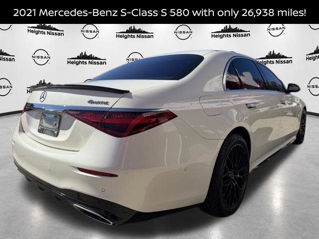 Used 2021 Mercedes-Benz S 580 4MATIC Sedan w/ AMG Line image 5