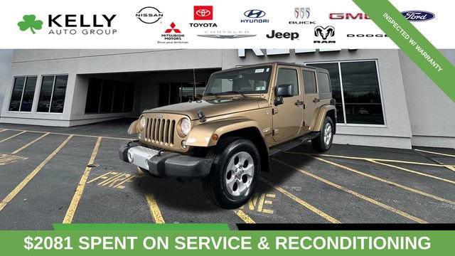 Used 2015 Jeep Wrangler Unlimited Sahara w/ Connectivity Group AWD/4WD image 1