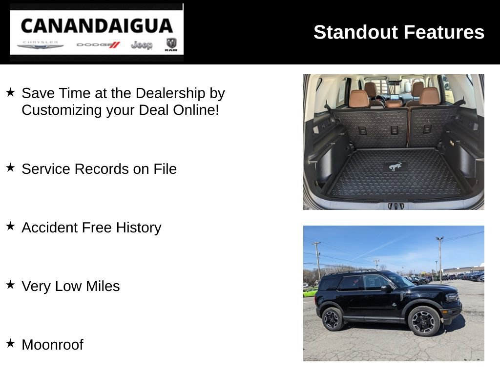 Used 2024 Ford Bronco Sport Outer Banks w/ Tech Package image 8