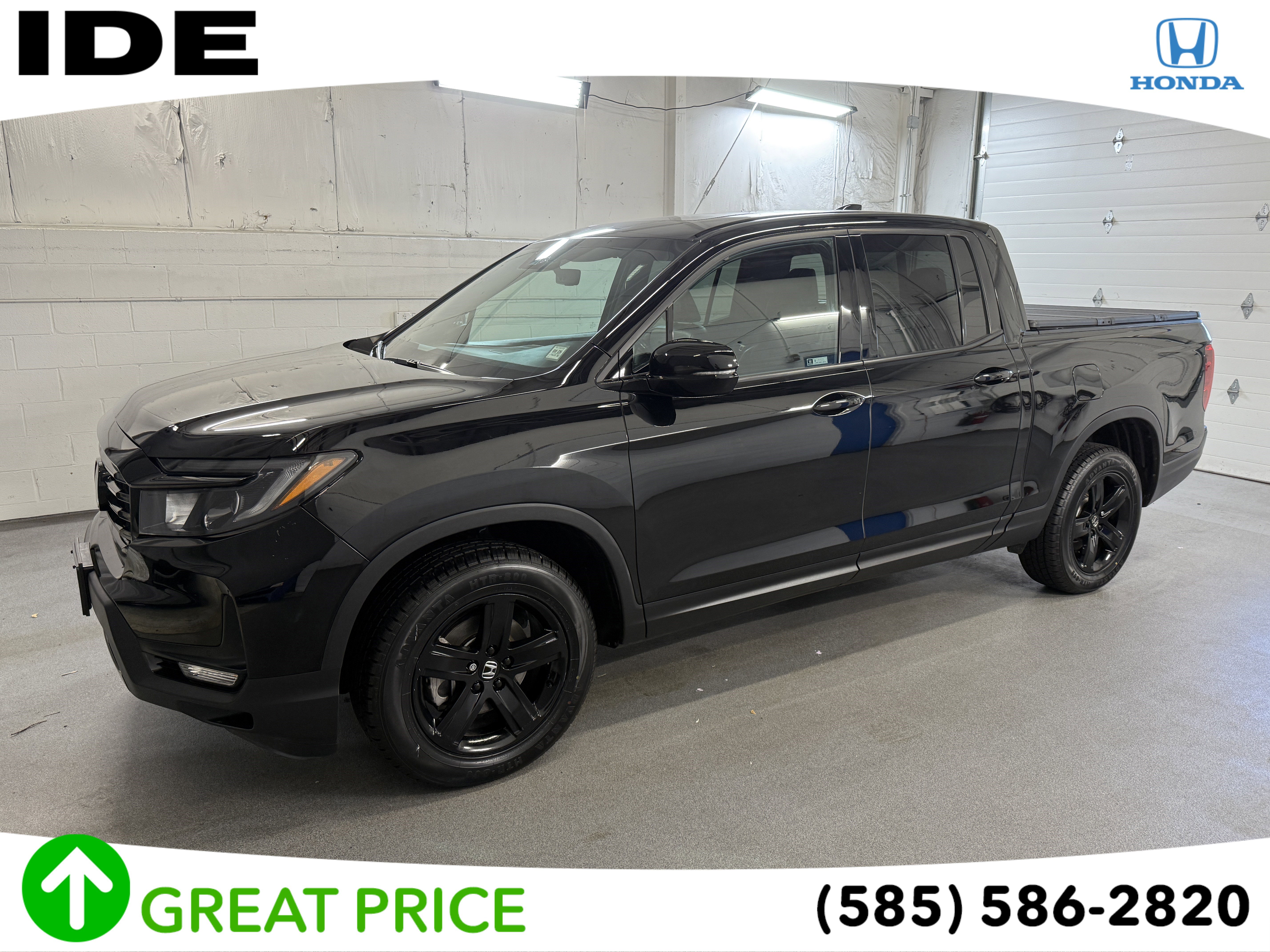 Certified 2022 Honda Ridgeline Black Edition image 1