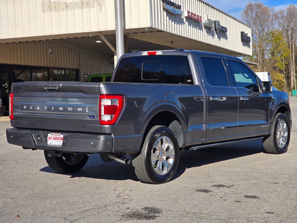 Used 2021 Ford F150 Platinum w/ Equipment Group 701A High image 21