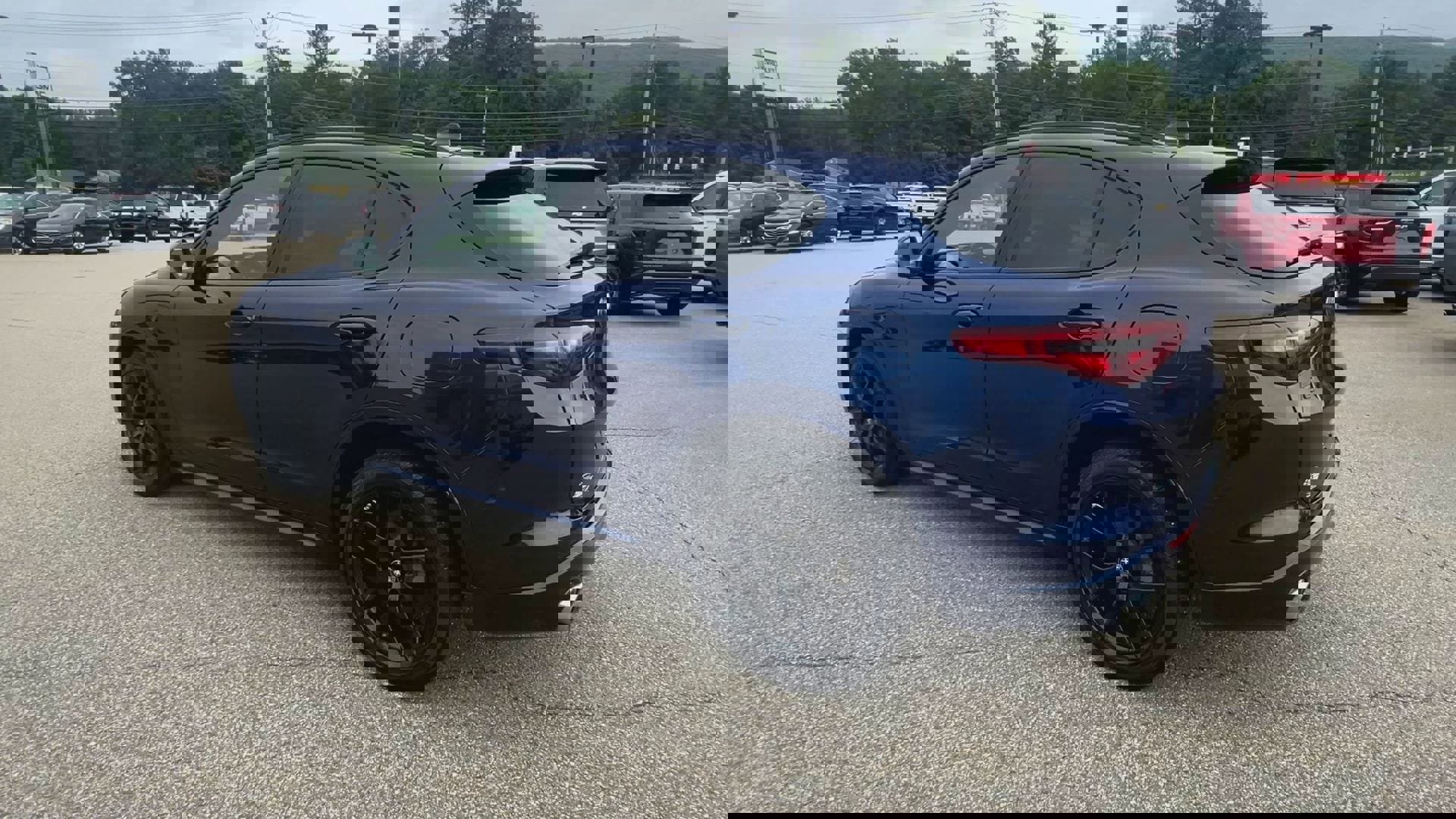 Used 2021 Alfa Romeo Stelvio Ti w/ Nero Edizione image 62