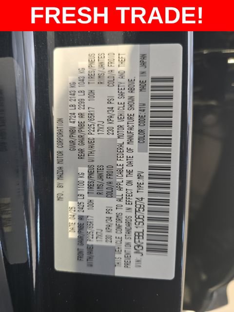 Used 2025 MAZDA CX-5 AWD 2.5 S w/ Select Package image 29