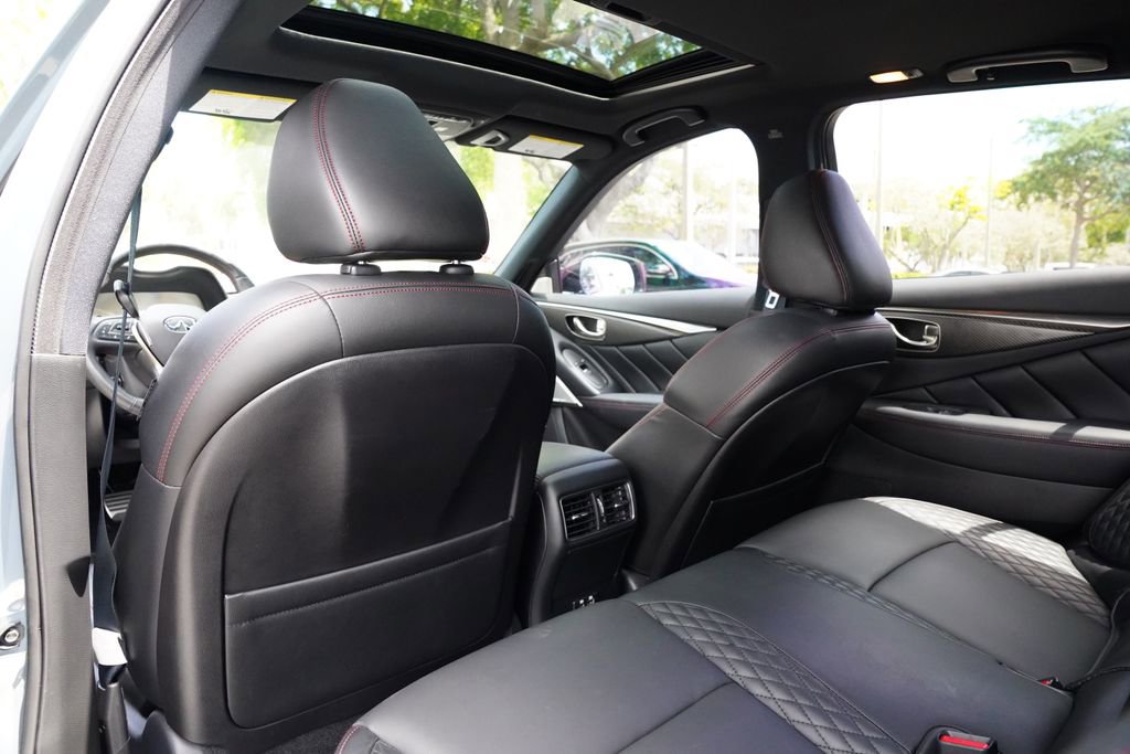 Used 2023 INFINITI Q50 Red Sport 400 w/ Carbon Fiber Package image 18