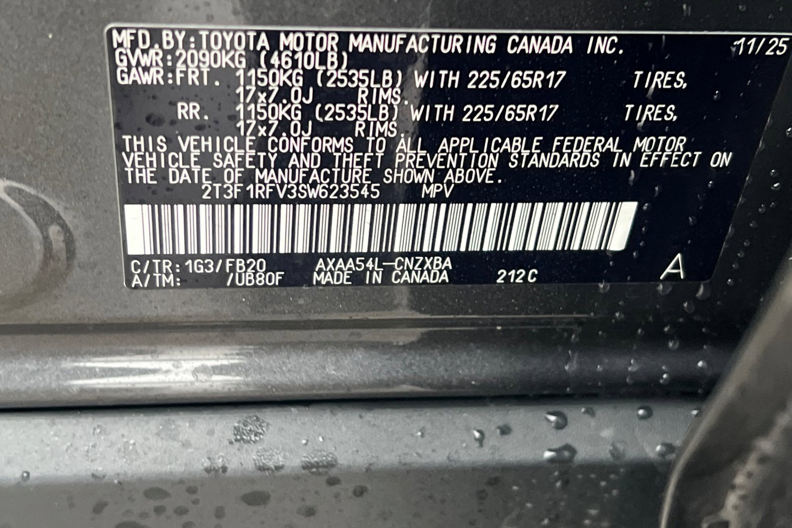 New 2025 Toyota RAV4 LE image 21