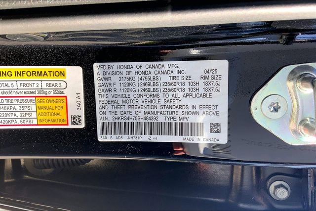 New 2025 Honda CR-V EX-L image 13