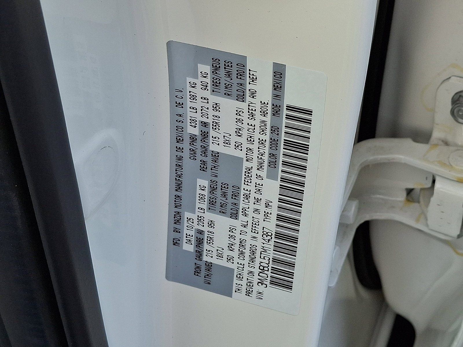 New 2026 MAZDA CX-30 AWD 2.5 S image 20