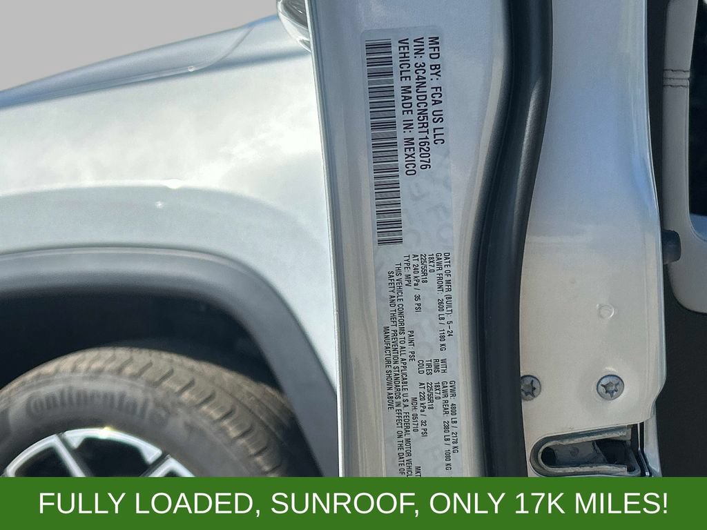 Certified 2024 Jeep Compass Limited w/ Sun and Sound Group AWD/4WD image 10