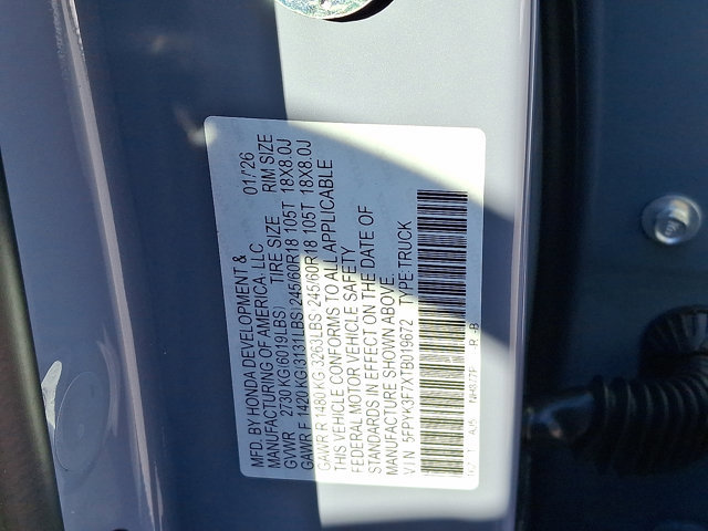 New 2026 Honda Ridgeline TrailSport+ image 23