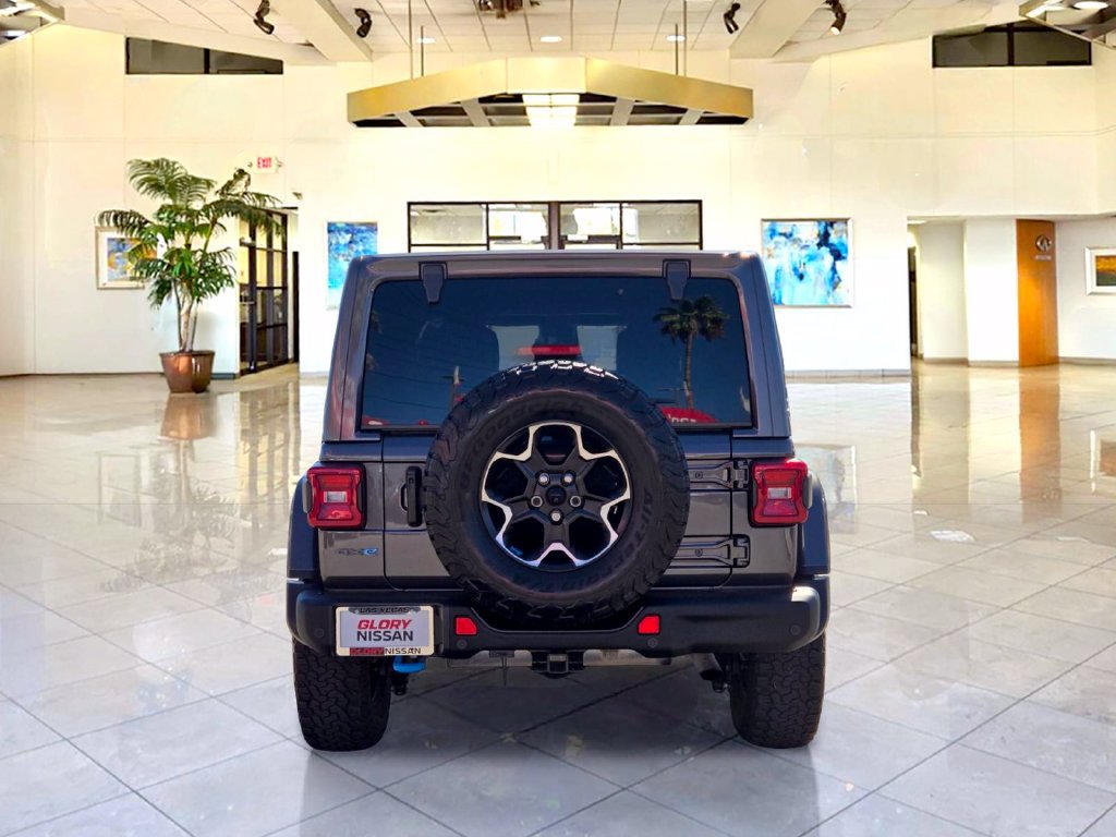 Used 2022 Jeep Wrangler Unlimited Rubicon 4xe w/ Steel Bumper Group AWD/4WD image 6