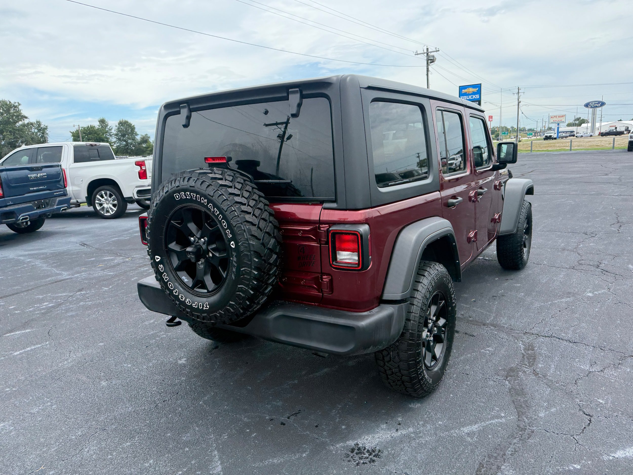 Used 2022 Jeep Wrangler Unlimited Sport AWD/4WD image 7