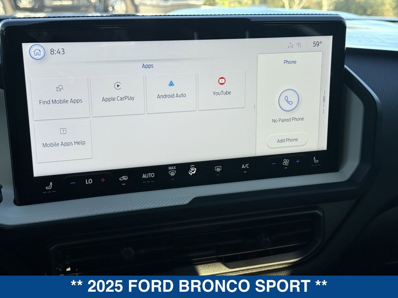New 2025 Ford Bronco Sport Heritage w/ Convenience Package image 29