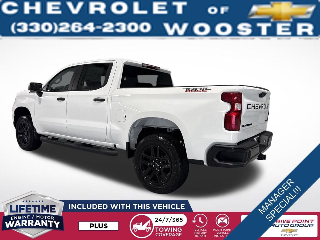 New 2026 Chevrolet Silverado 1500 Custom Trail Boss w/ Turbomax Blackout Package image 4