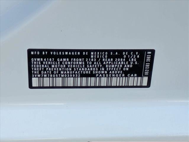 New 2026 Volkswagen Jetta SE image 21