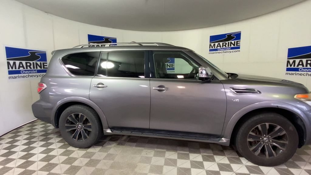 Used 2017 Nissan Armada Platinum w/ Captain Seat Package RWD image 3