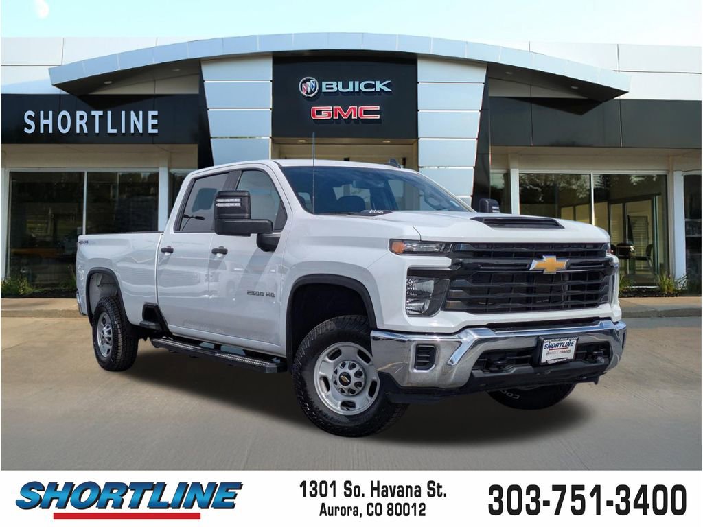 Used 2024 Chevrolet Silverado 2500 W/T w/ WT Convenience Package AWD/4WD image 1