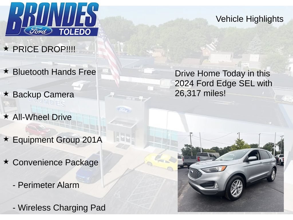 Used 2024 Ford Edge SEL w/ Convenience Package AWD/4WD image 5