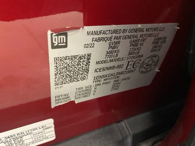 Used 2022 Chevrolet Suburban High Country AWD/4WD image 33