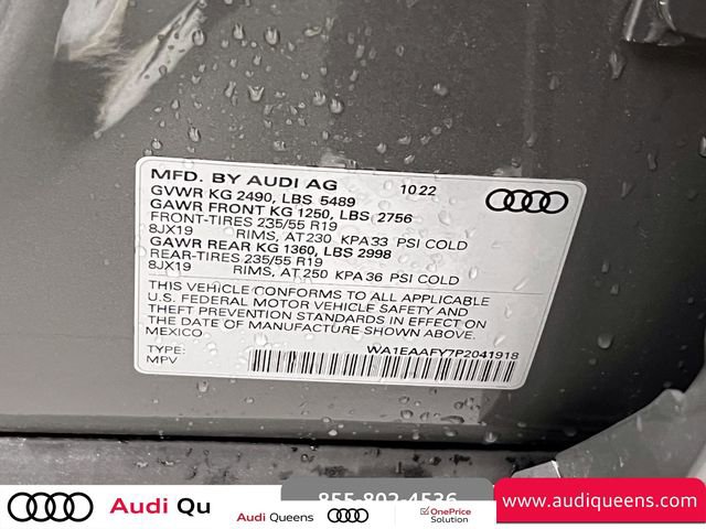 Certified 2023 Audi Q5 2.0T Premium Plus w/ Premium Plus Package image 18