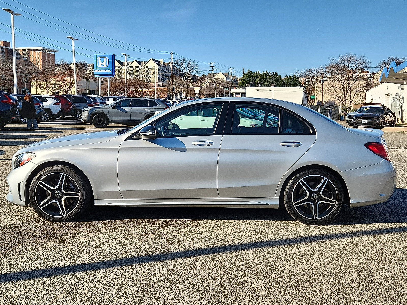 Used 2021 Mercedes-Benz C 300 4MATIC Sedan w/ AMG Line image 7