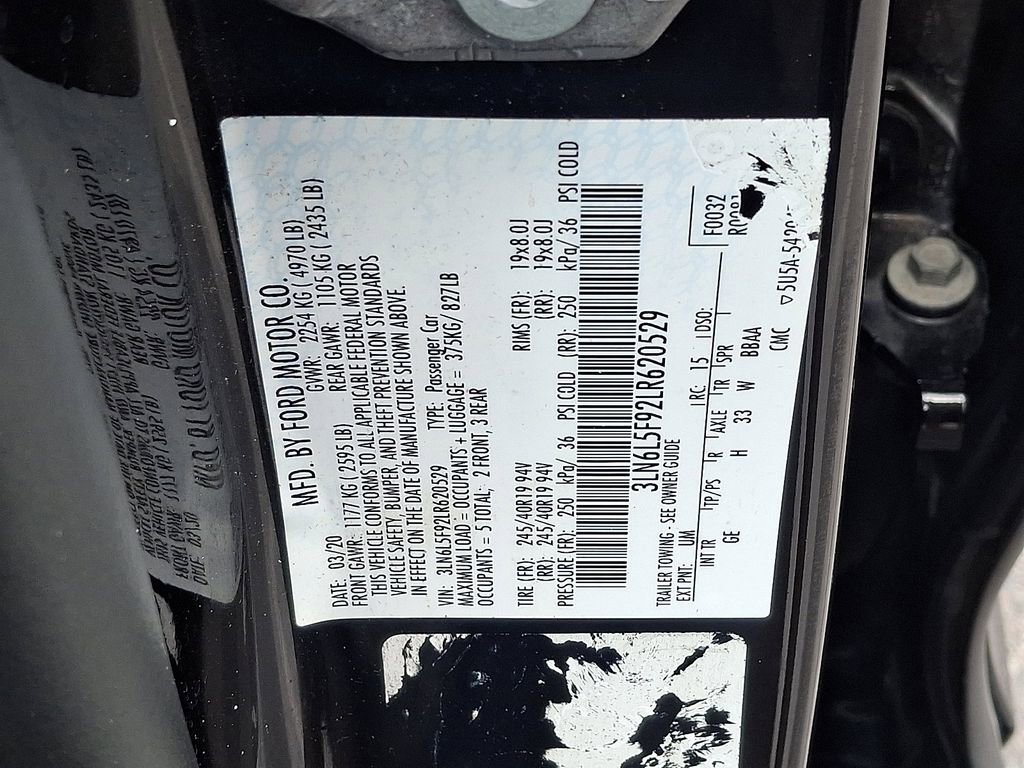 Certified 2020 Lincoln MKZ Reserve w/ Elements Package AWD/4WD image 27