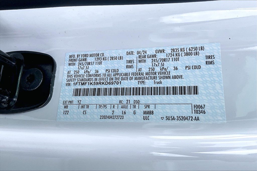 Used 2024 Ford F150 XL RWD image 3