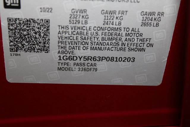 Certified 2023 Cadillac CT5 V Blackwing w/ Driver Assist Package RWD image 48