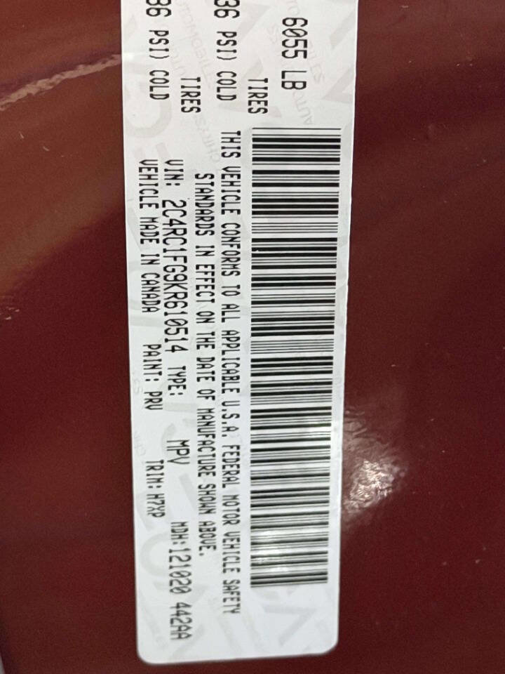 Used 2019 Chrysler Pacifica Touring Plus FWD image 18