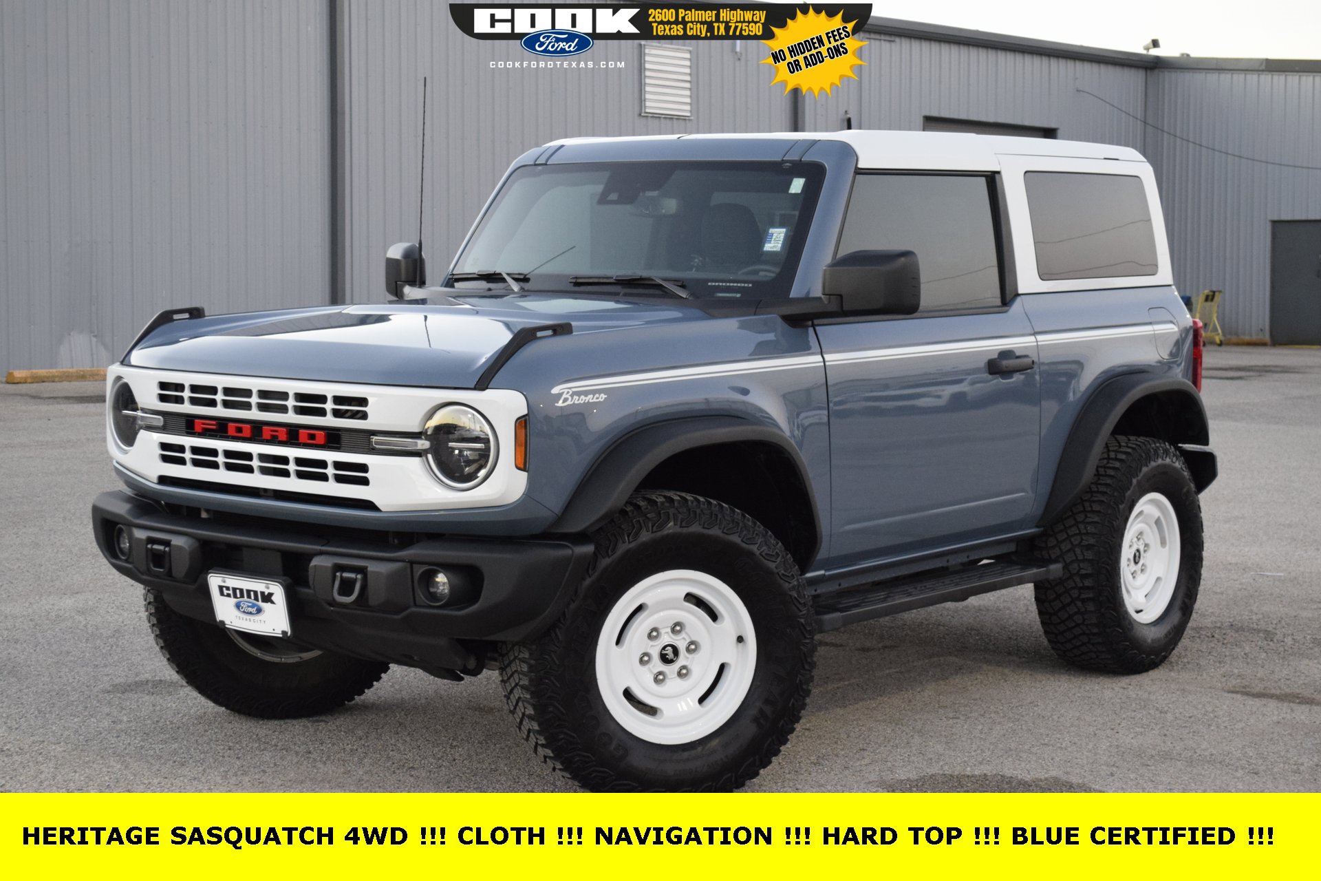 Certified 2024 Ford Bronco Heritage Edition image 1