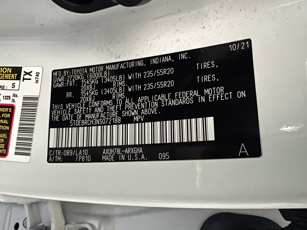 Used 2022 Toyota Highlander Platinum image 48