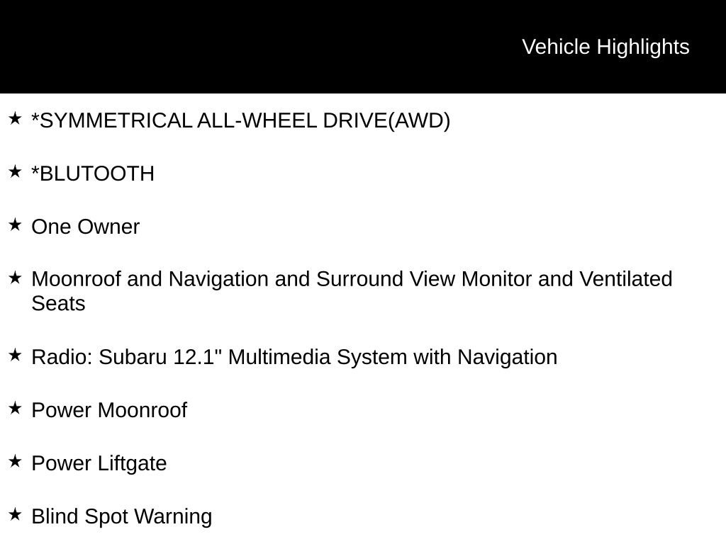 Certified 2026 Subaru Outback Wilderness AWD/4WD image 2
