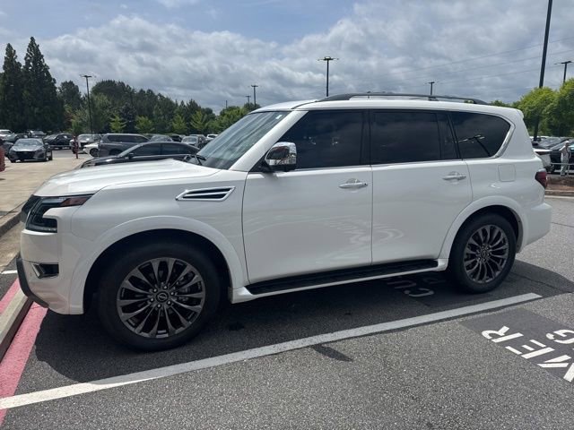 Certified 2024 Nissan Armada Platinum w/ Captain's Chairs Package AWD/4WD image 1