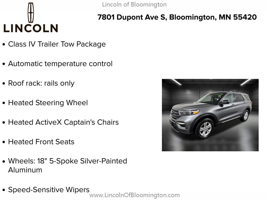 Used 2023 Ford Explorer XLT w/ Equipment Group 202A image 9