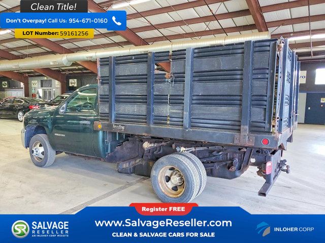 Used 2010 Chevrolet Silverado 3500 W/T w/ Snow Plow Prep Package AWD/4WD image 3