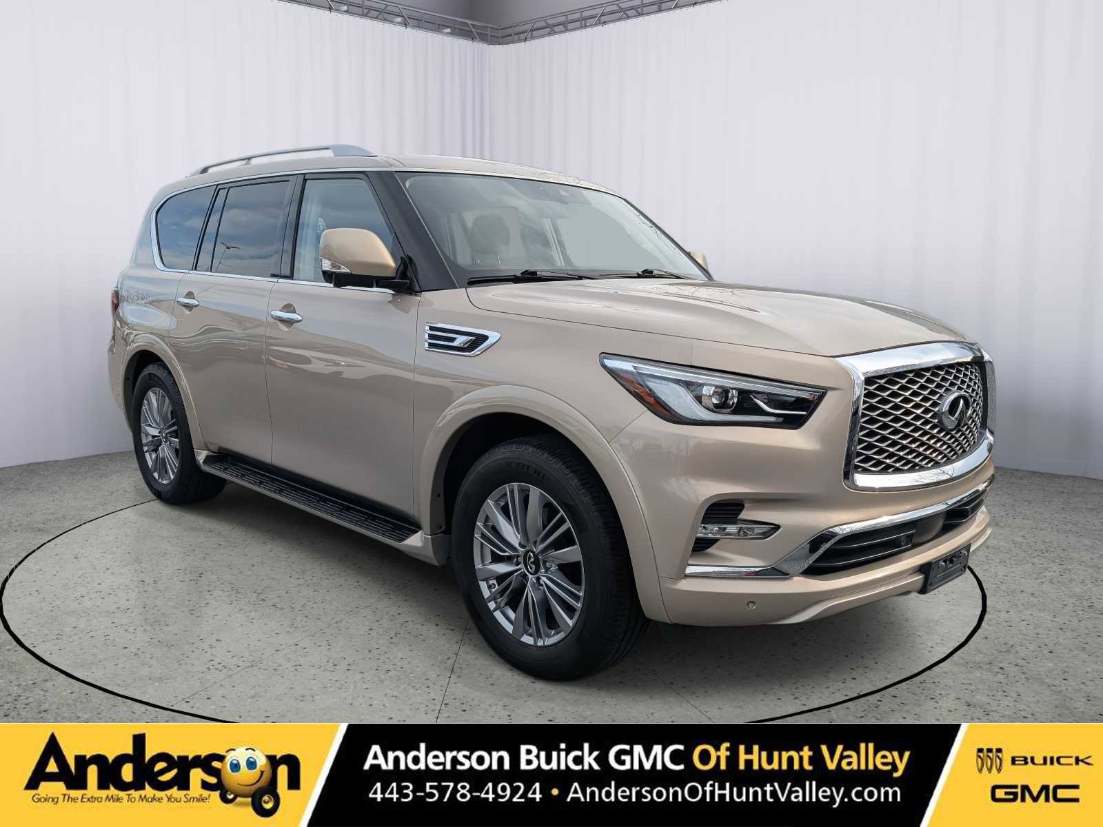 Used 2021 INFINITI QX80 Luxe w/ All-Season Package