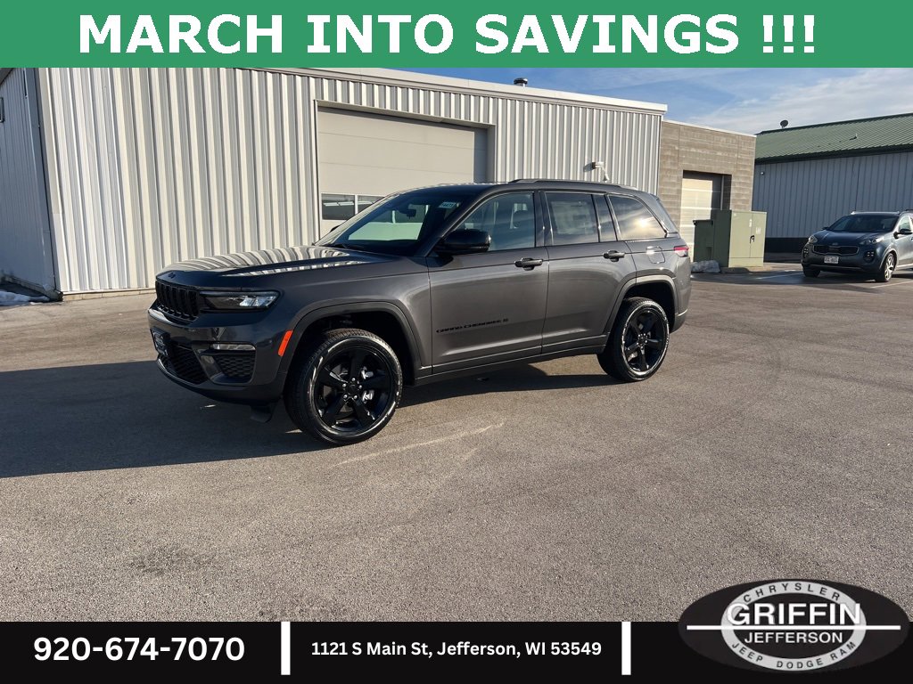 New 2025 Jeep Grand Cherokee Limited w/ Black Appearance Package