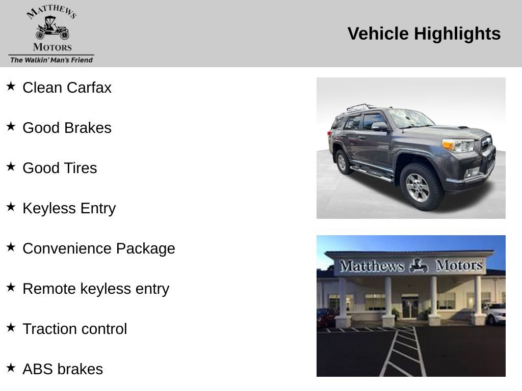 Used 2013 Toyota 4Runner SR5 w/ Convenience Pkg image 11